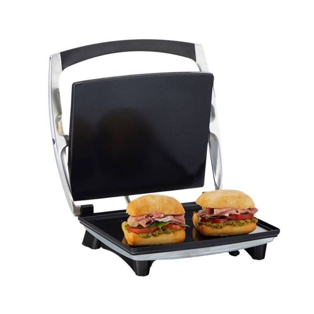 IMUSA -  Panini Press Sandwich Maker Black